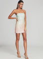 Anastasia Sequin Feather Dress - Retrofete