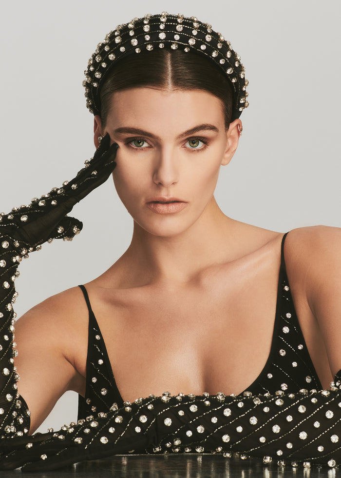 Marnie Chunky Crystal Headband - Retrofete