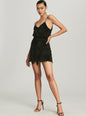 Claire Sequin Fringe Dress - Retrofete