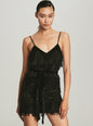 Claire Sequin Fringe Dress - Retrofete
