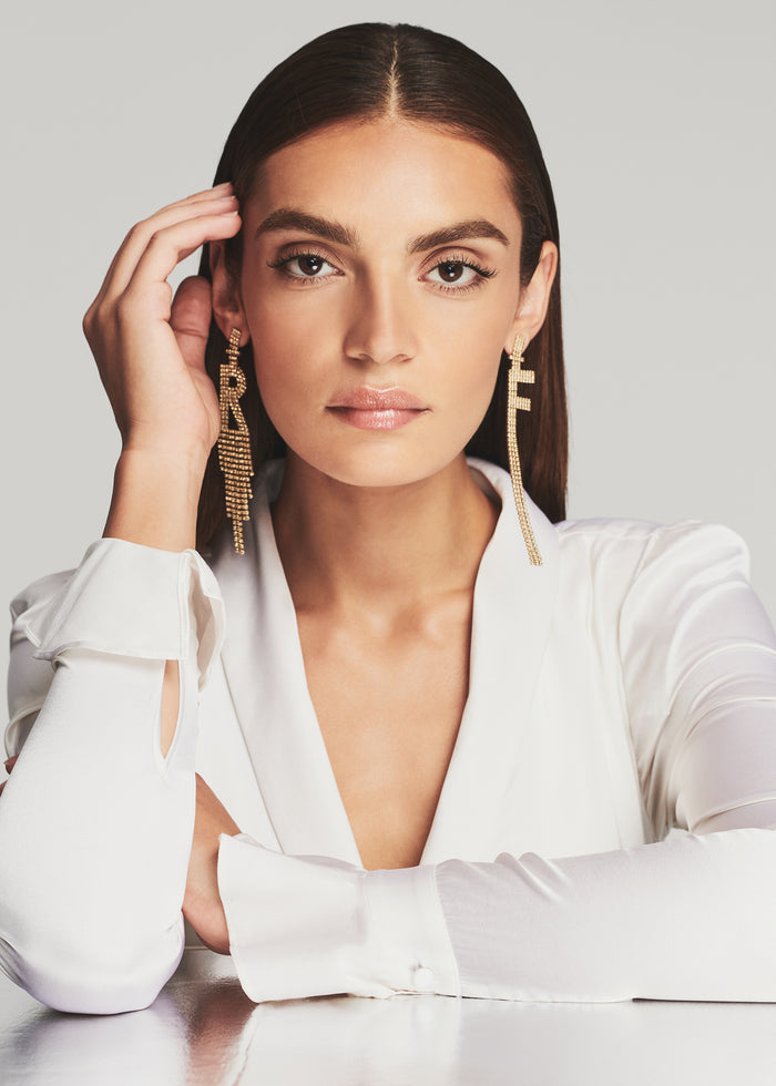 Alphabet Earring - Retrofete