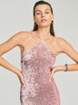 Isabel Sequin Crochet Dress - Retrofete
