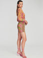 Nikki Sequin Palm Dress - Retrofete