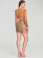 Nikki Sequin Palm Dress - Retrofete
