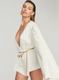 Jasper Silk Romper - Retrofete