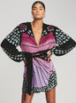 Gabrielle Sequin Butterfly Robe - Retrofete