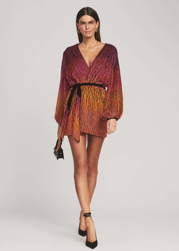 Gabrielle Sequin Ombre Robe - Retrofete media 1 of 4
