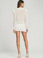Lennon Embellished Silk Chiffon Dress - Retrofete
