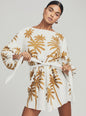 Grace Sequin Palm Dress