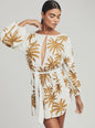Grace Sequin Palm Dress - Retrofete thumbnail media 6 of 6