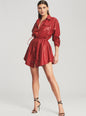Leather Brandi Dress - Retrofete