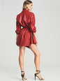 Leather Brandi Dress - Retrofete