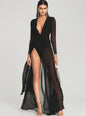 Angela Silk Chiffon Dress - Retrofete