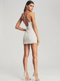 Mich Pearl Embellished Sequin Dress - Retrofete