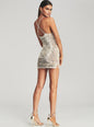 Elliana Sequin Crochet Dress - Retrofete