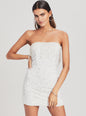 Cassandra Sequin Fringe Dress - Retrofete