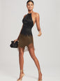 Eos Embellished Fringe Dress - Retrofete