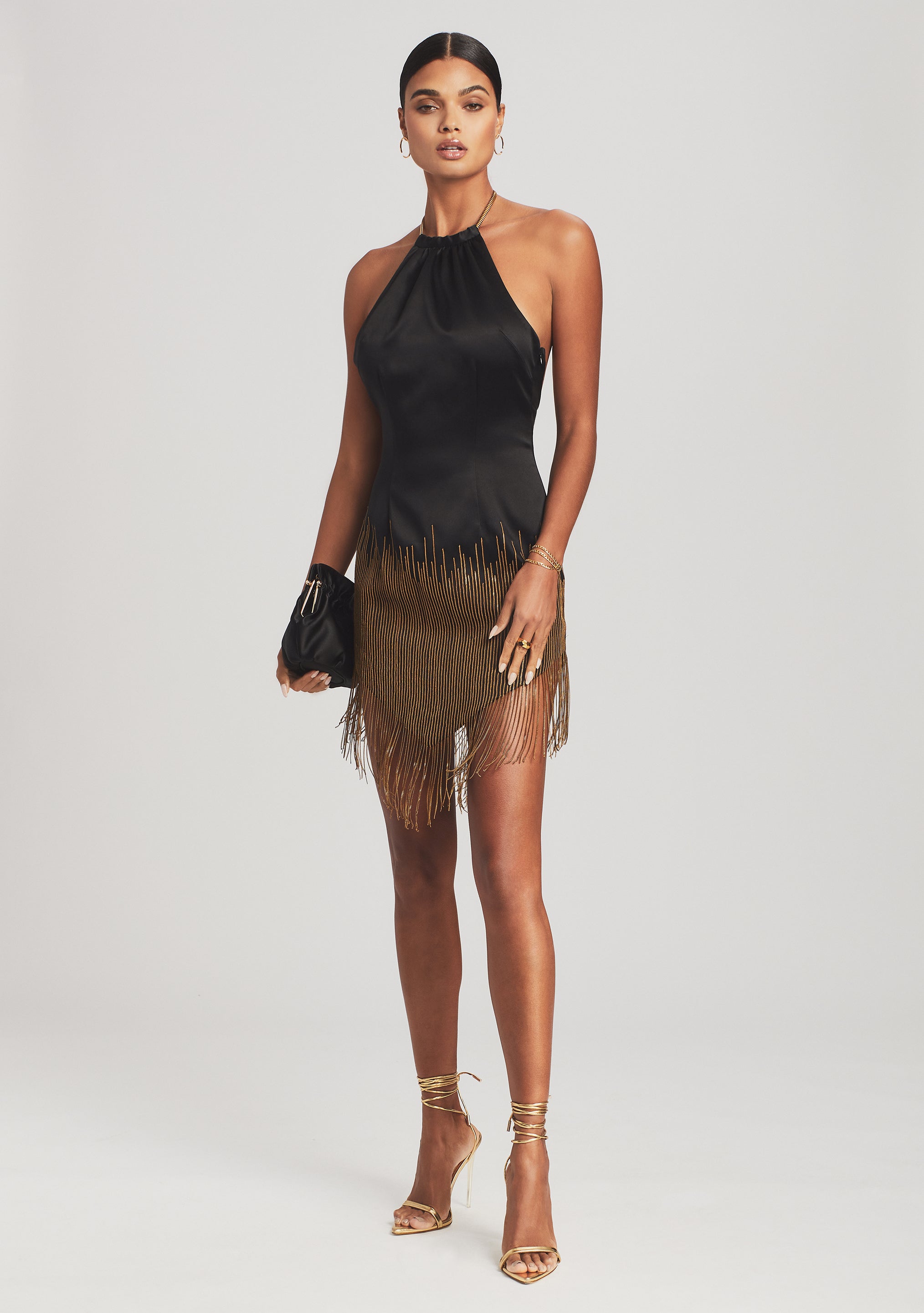 Embellished hotsell fringe dress