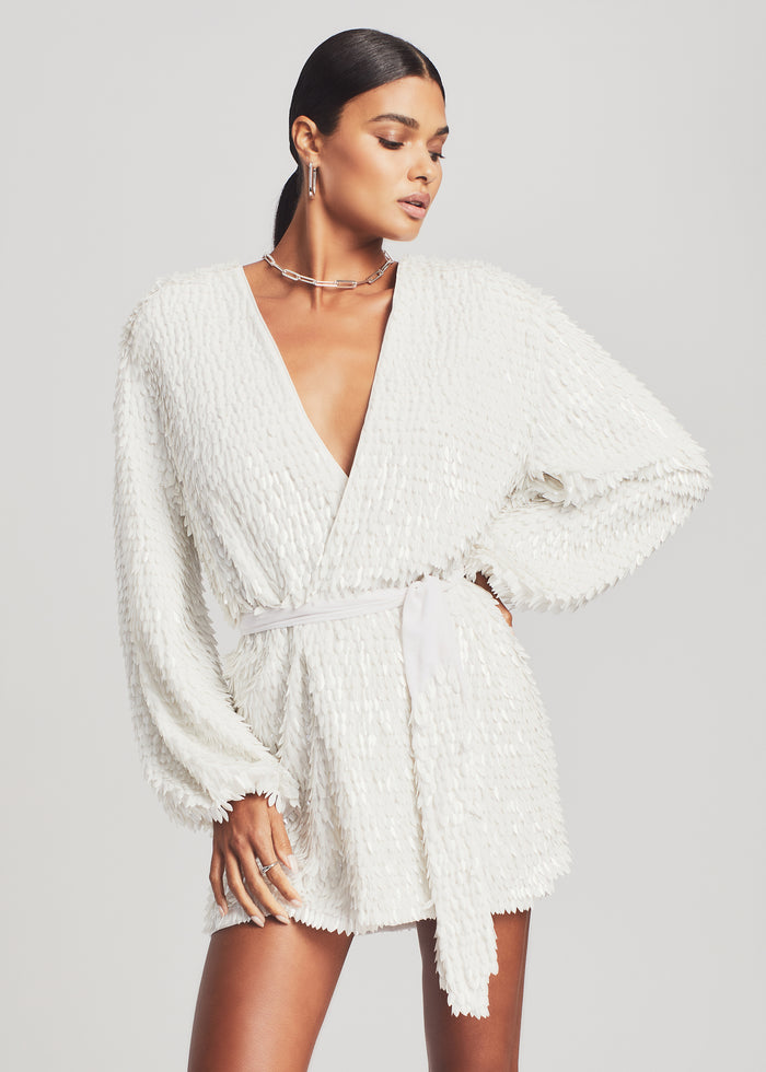 Feather Gabrielle Robe - Retrofete
