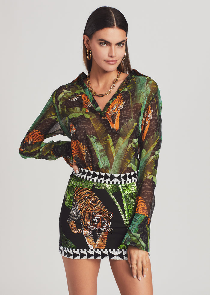 Joanna Silk Chiffon Shirt - Retrofete media 1 of 5