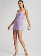 Heather Sequin Star Fringe Dress - Retrofete