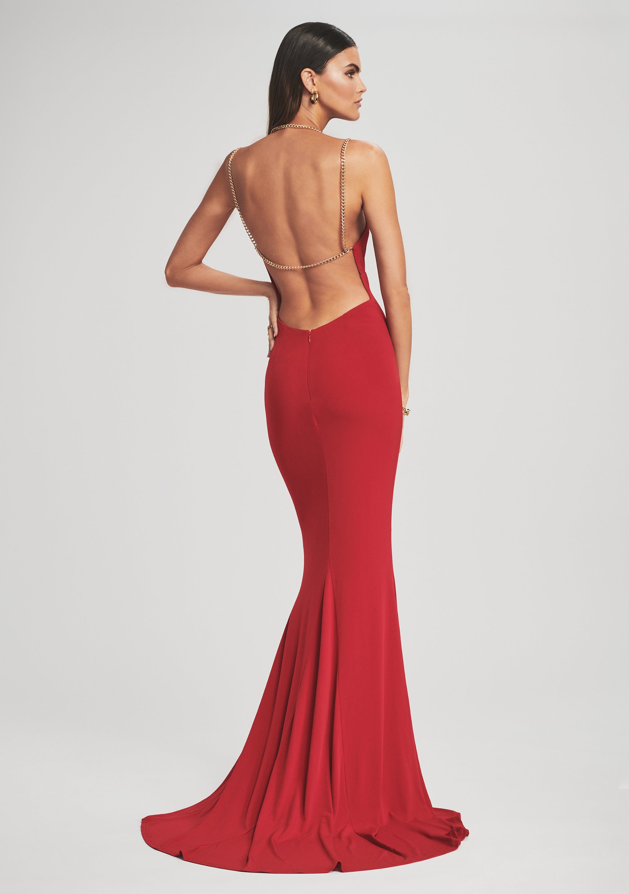 Valentina red bridesmaid dresses outlet