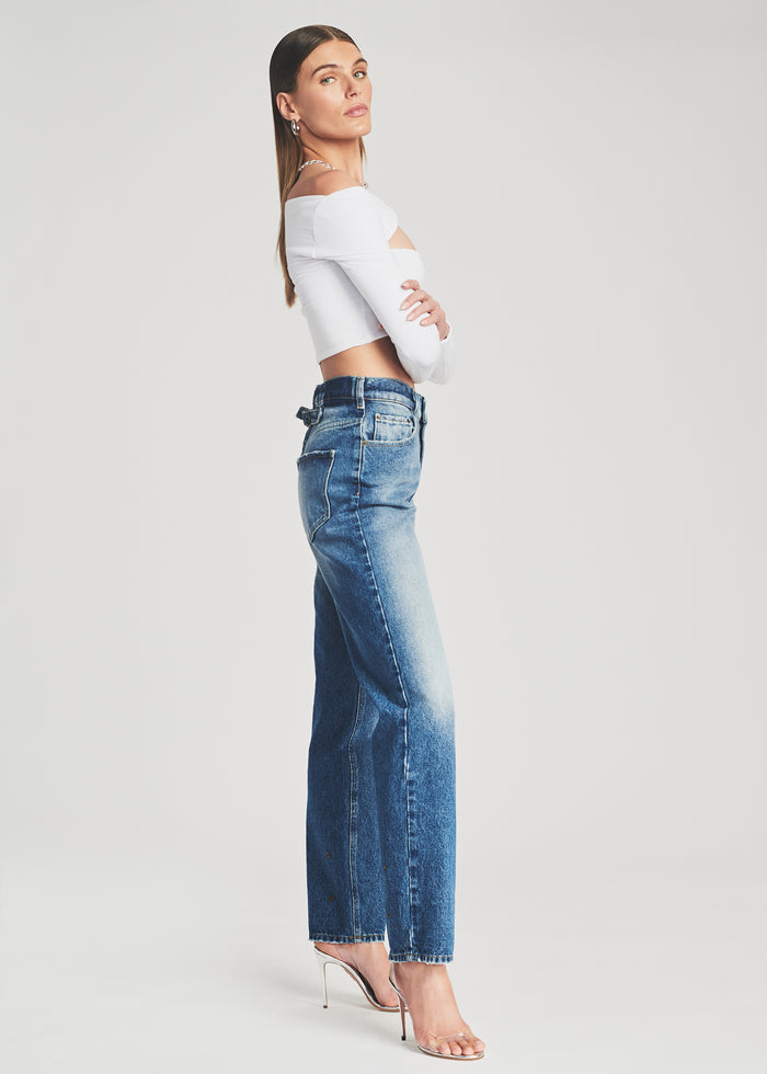 Maggie Mid Rise Jean - Retrofete