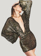 Lucia Sequin Crochet Dress - Retrofete