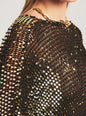 Lucia Sequin Crochet Dress - Retrofete