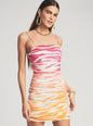 Elsie Silk Chiffon Dress - Retrofete