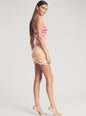 Elsie Silk Chiffon Dress - Retrofete