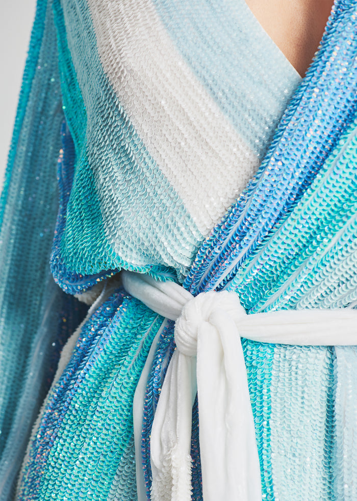Gabrielle Sequin Robe - Retrofete