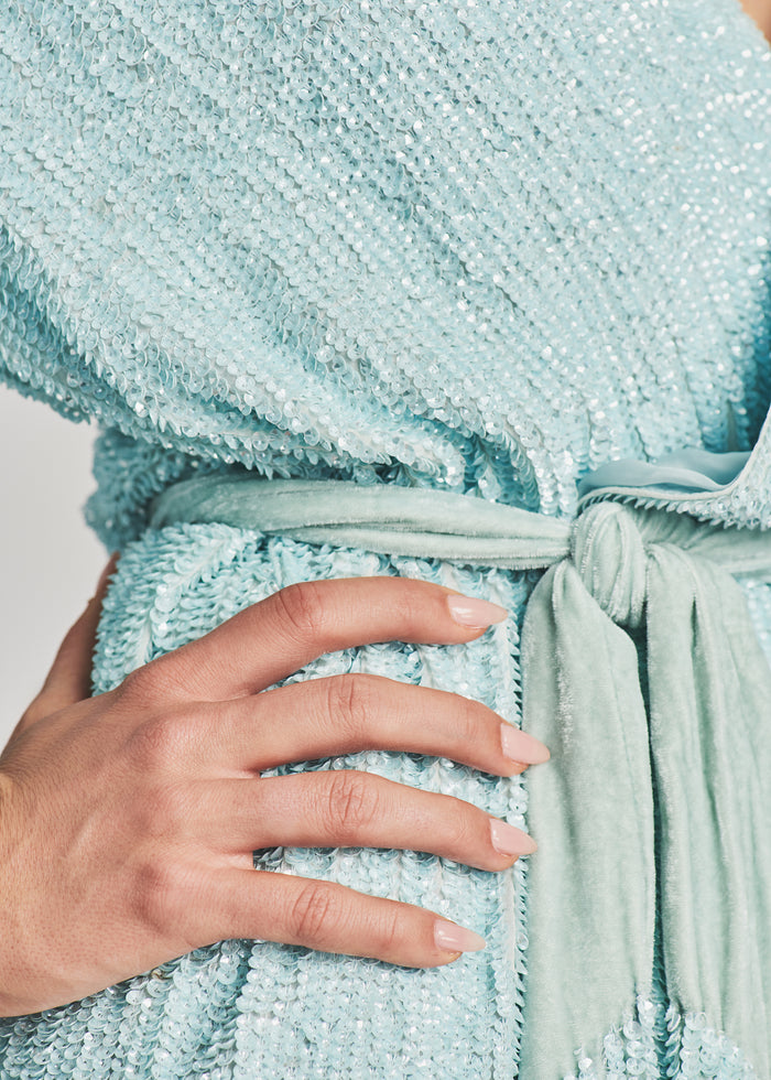 Gabrielle Sequin Robe - Retrofete