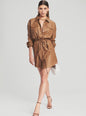 Leather Brandi Dress - Retrofete