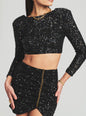 Celestia Sequin Skirt - Retrofete