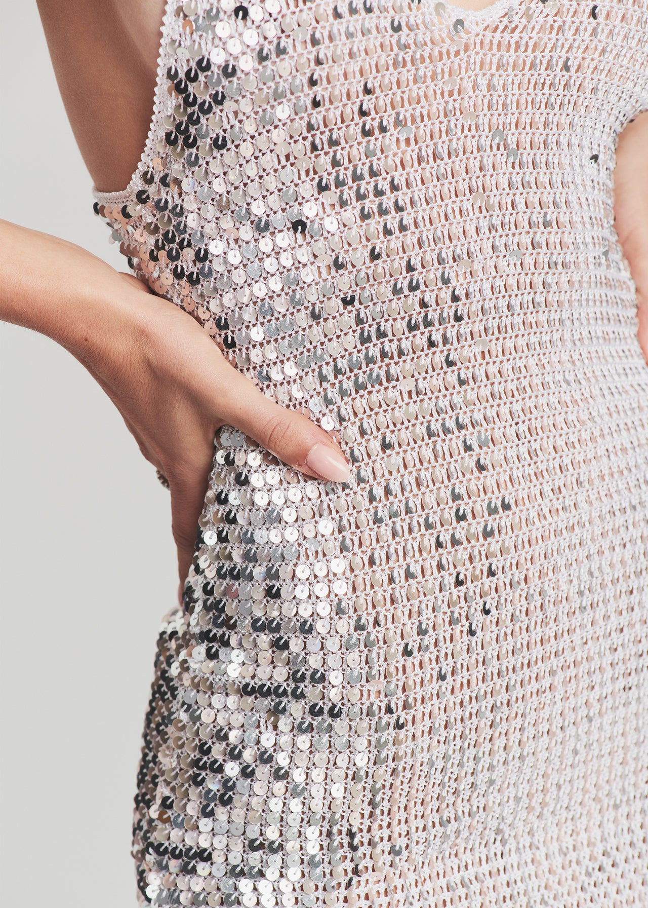 retrofete elliana sequin crochet dress Elliana Dress