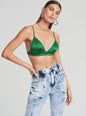 Iris Silk Bralette - Retrofete thumbnail media 3 of 3
