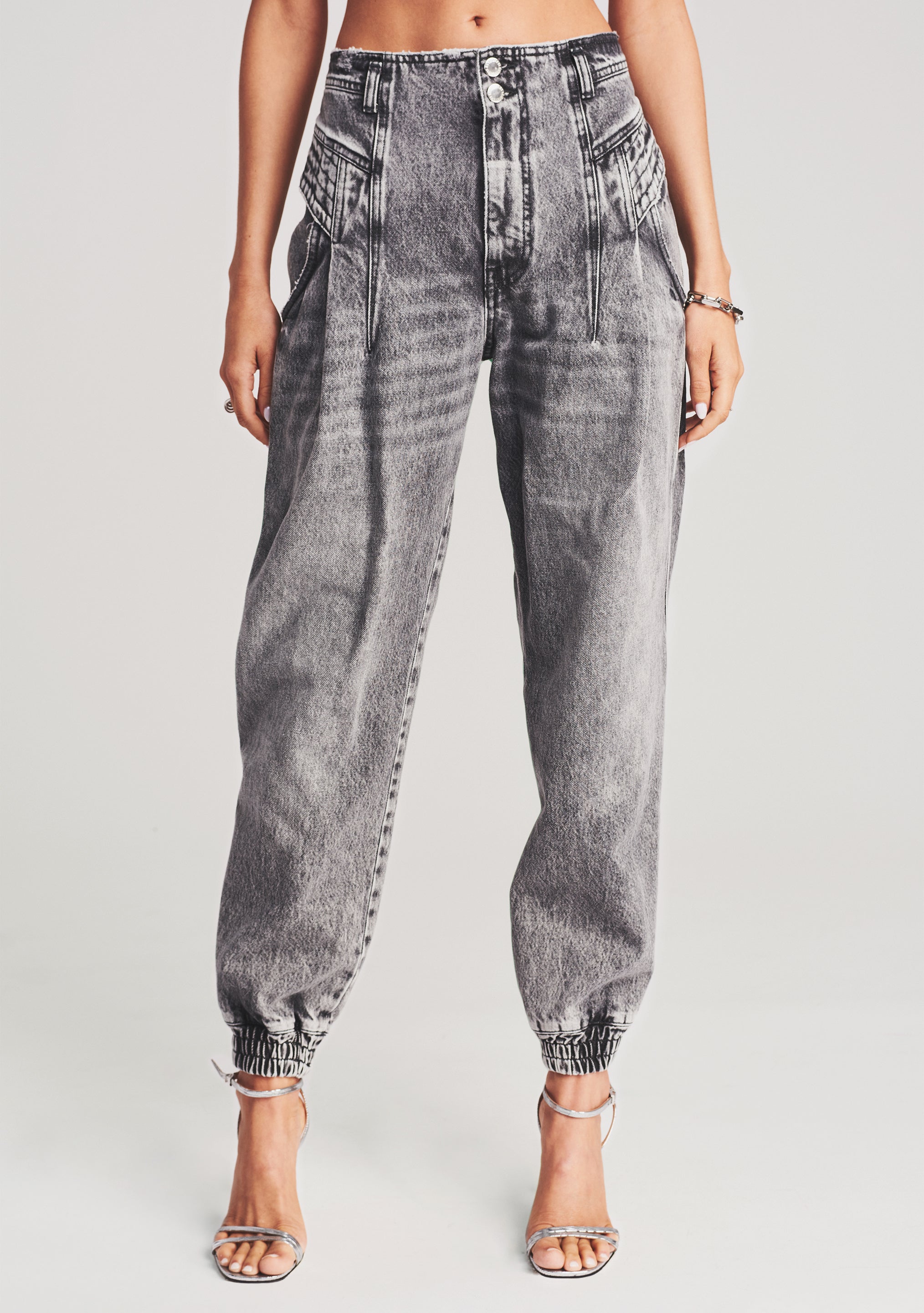 パンツ SS loose distressed effect denim PT WILLFULLY official web store（ウィルフリーコウシキツウハン