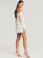 Taisha Embellished Silk Chiffon Dress - Retrofete