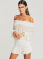 Taisha Embellished Silk Chiffon Dress - Retrofete