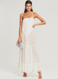 Marbella Embellished Silk Chiffon Dress - Retrofete