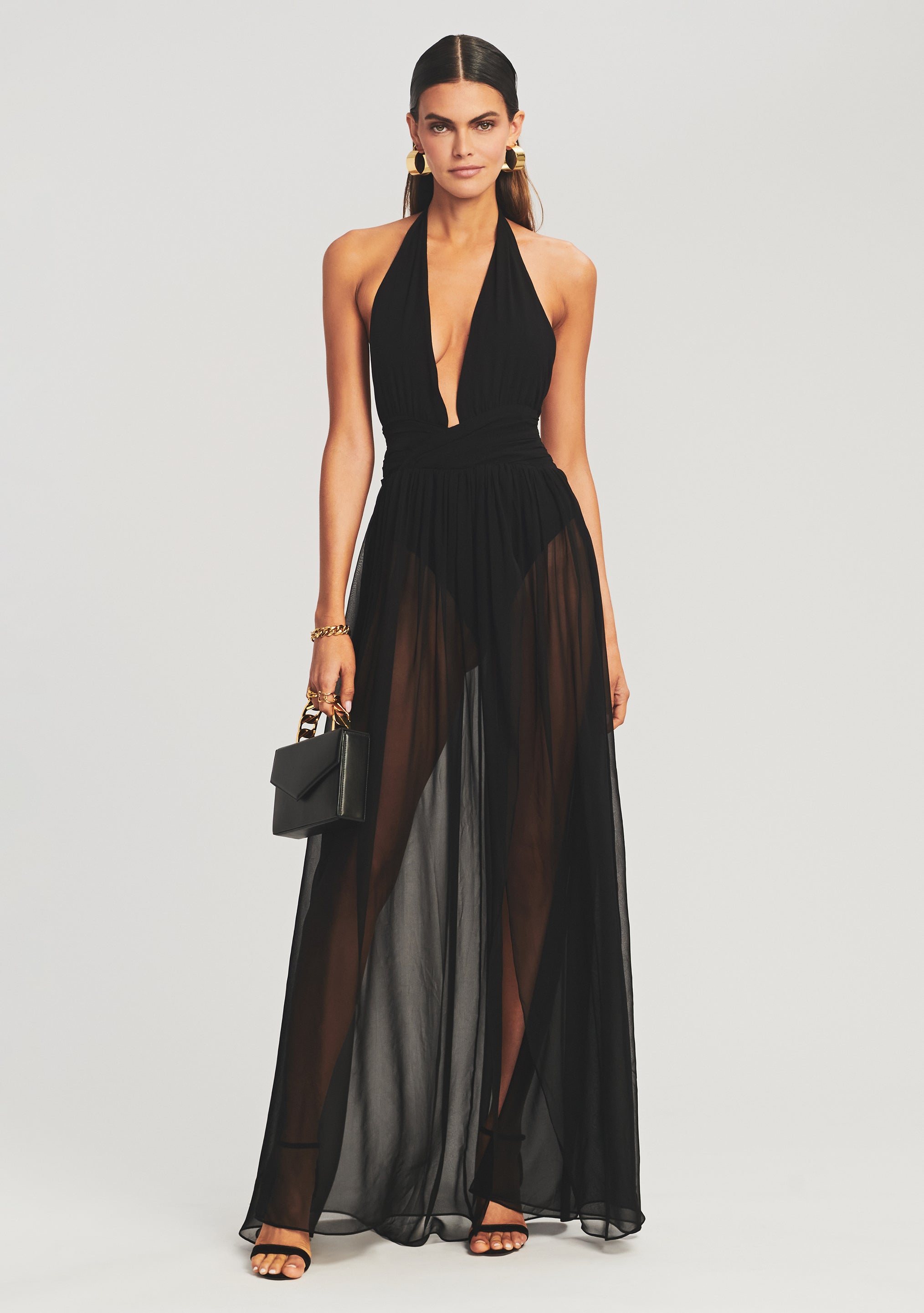Zion Silk Chiffon Dress – Retrofete