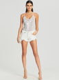 Molly Sequin Crochet Top - Retrofete