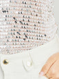 Molly Sequin Crochet Top - Retrofete
