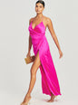 Ceres Embellished Silk Dress - Retrofete