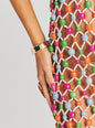 Calypso Beaded Fringe Dress - Retrofete