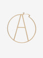 Hoop Letter Earring - Retrofete