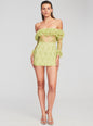 Castella Embellished Lace Dress - Retrofete
