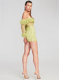 Castella Embellished Lace Dress - Retrofete