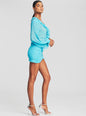 Lennon Embellished Silk Chiffon Dress - Retrofete